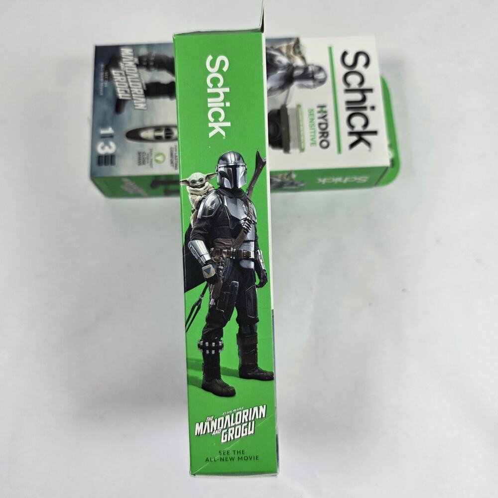 Mandalorian & Grogu MOVIE Schick Hydro Sensitive 5-Blade Razor 1 Razor Lot of 2 - Picture 6 of 8